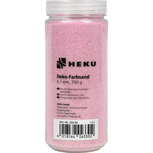 Heku Decoratief gekleurd zand - Roze