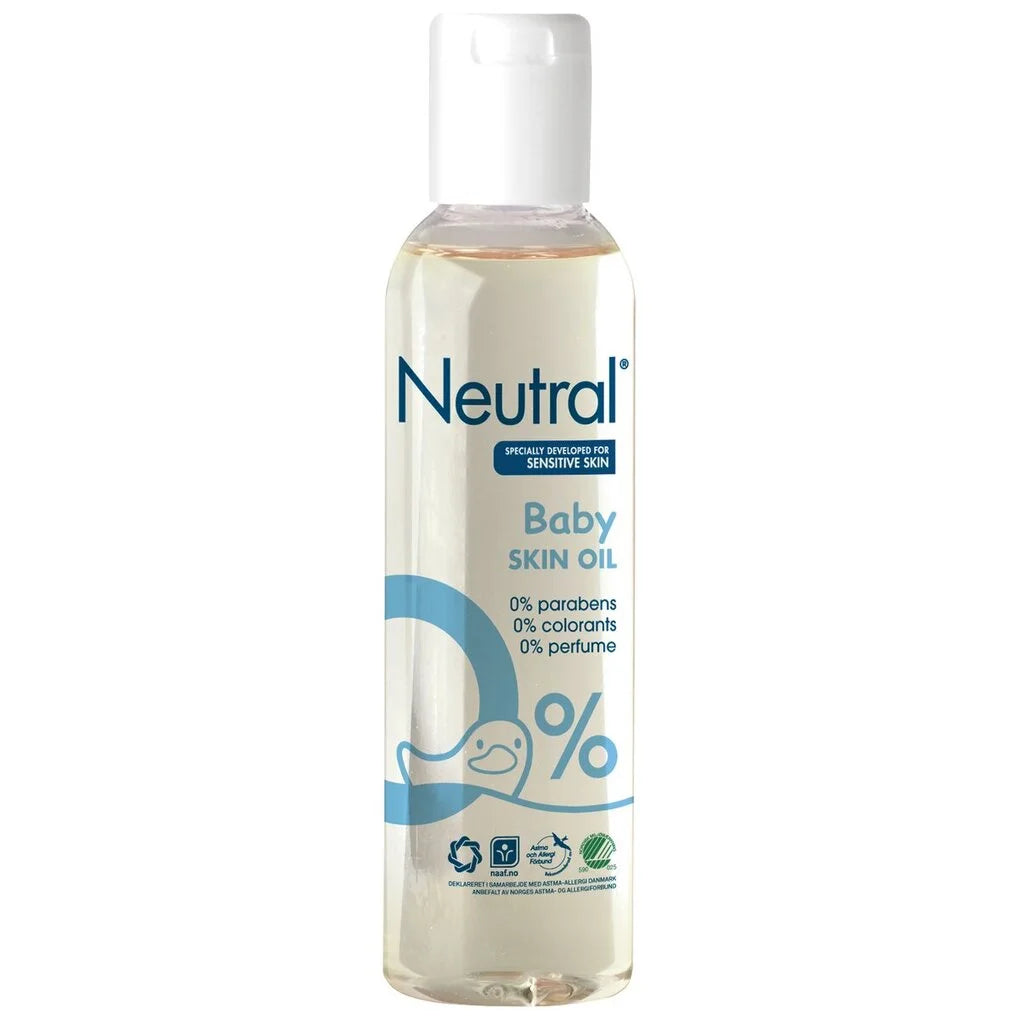 Baby Parfumvrij Huidolie voor de gevoelige babyhuid 150 ml