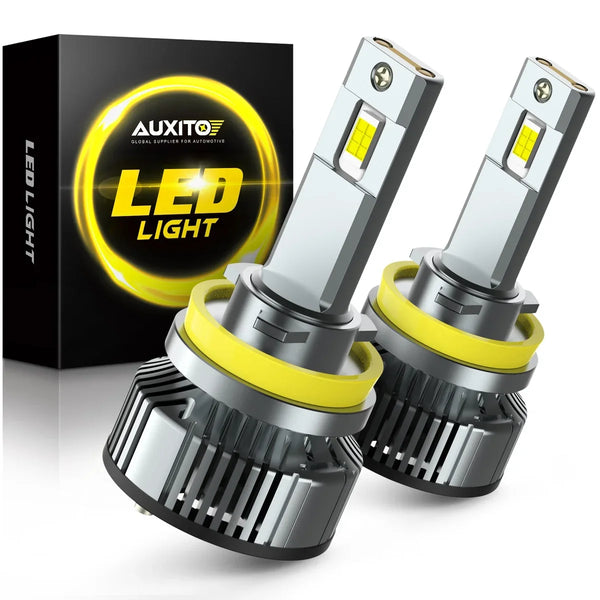 H11/H8/H16(JP) 6500K White LED Headlight Bulbs