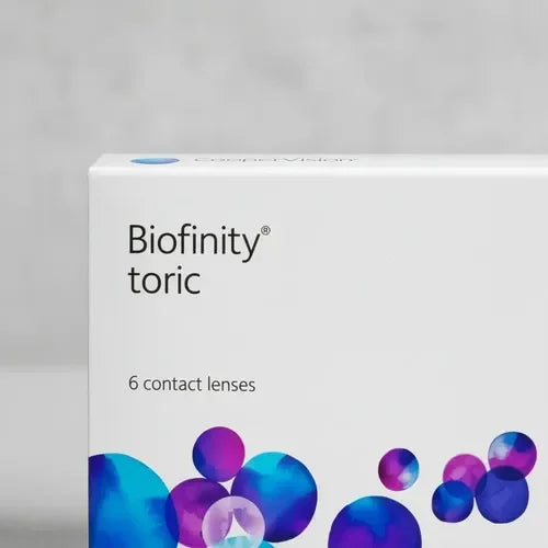 Biofinity® toric - Sterkte -1.75 - Cilinder -1.25 - As 180 - 6 pack - Maandlenzen - BC 8.70 - Torische contactlenzen