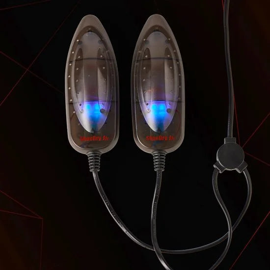ShoeDry UV Schoenendroger – Elektrische Schoenverfrisser – UV Technologie – Geurvreter – Schoendroger – Schoendeodorant - Zwart