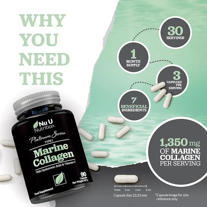 Marien Collageen met Hyaluronzuur & Vitamine C