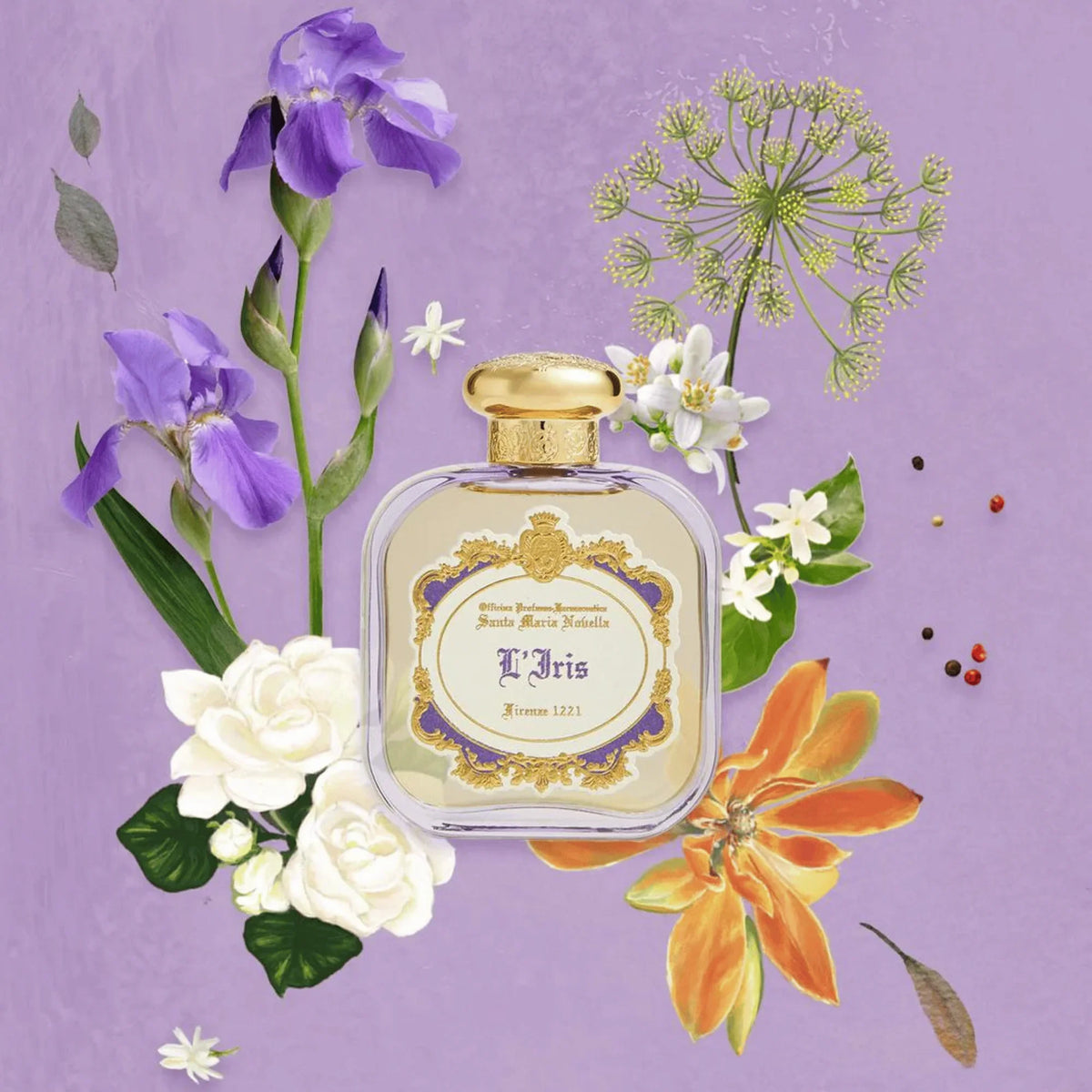 L'Iris Eau de Parfum 3.4 oz.100ml