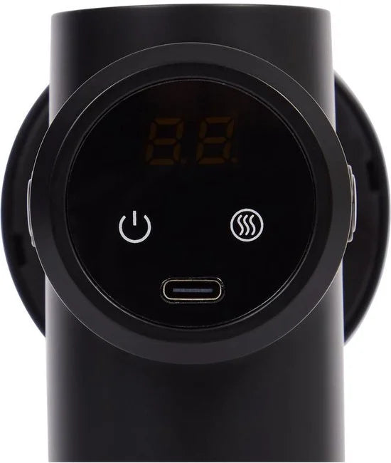 Massage Gun met koud/warm functie - Sport en Relax Massage apparaat - Krachtig - Draadloos - Met 6 opzetstukken - Massage Gun Professioneel