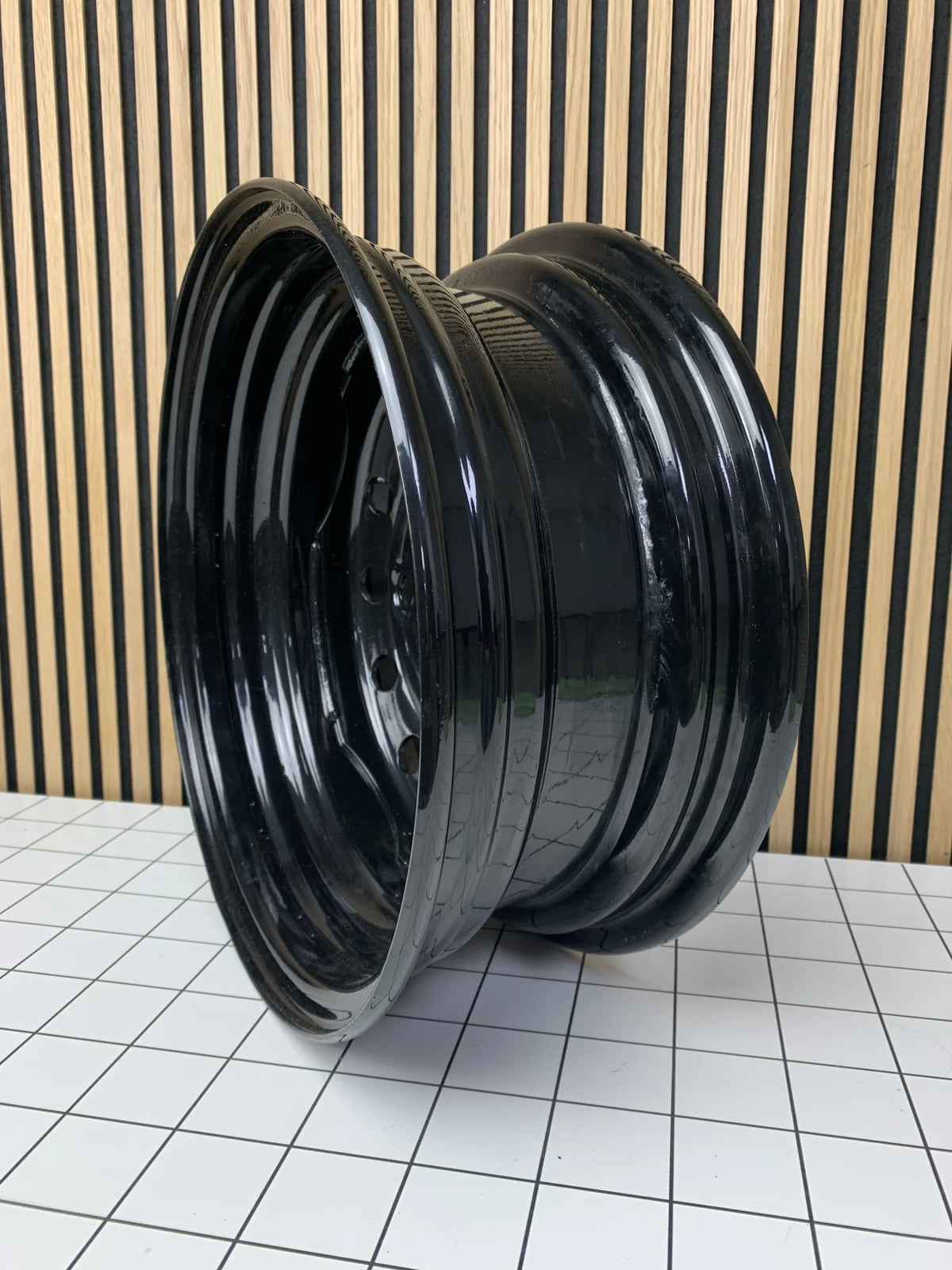 Stalen Velg Zwart