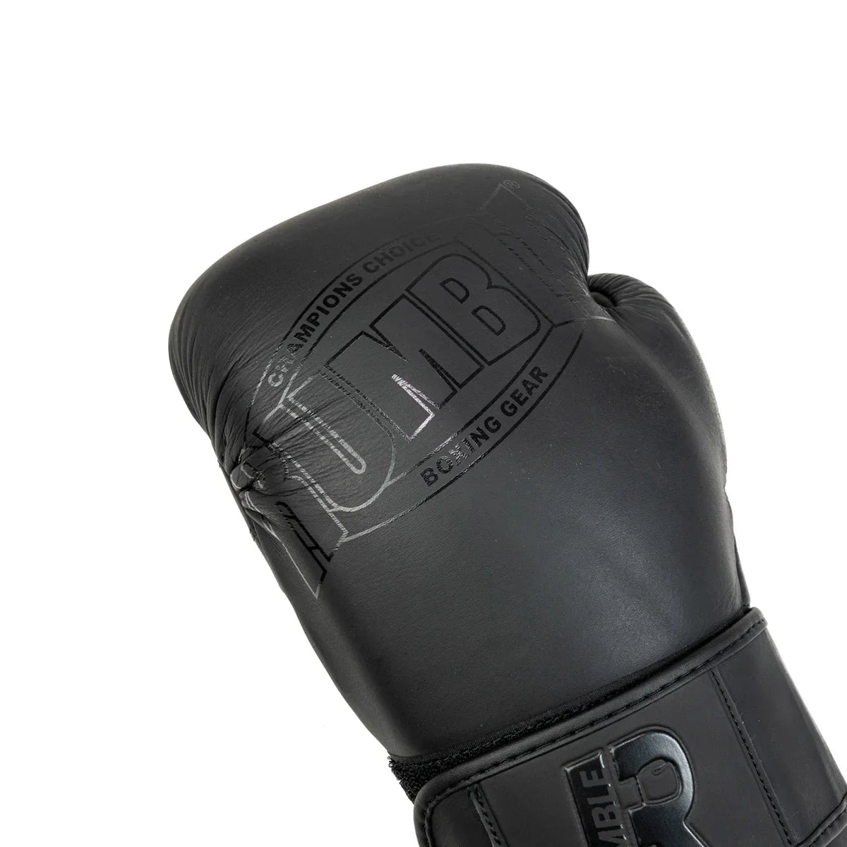 Rumble Bokshandschoenen Leer Evolve Zwart/Zwart