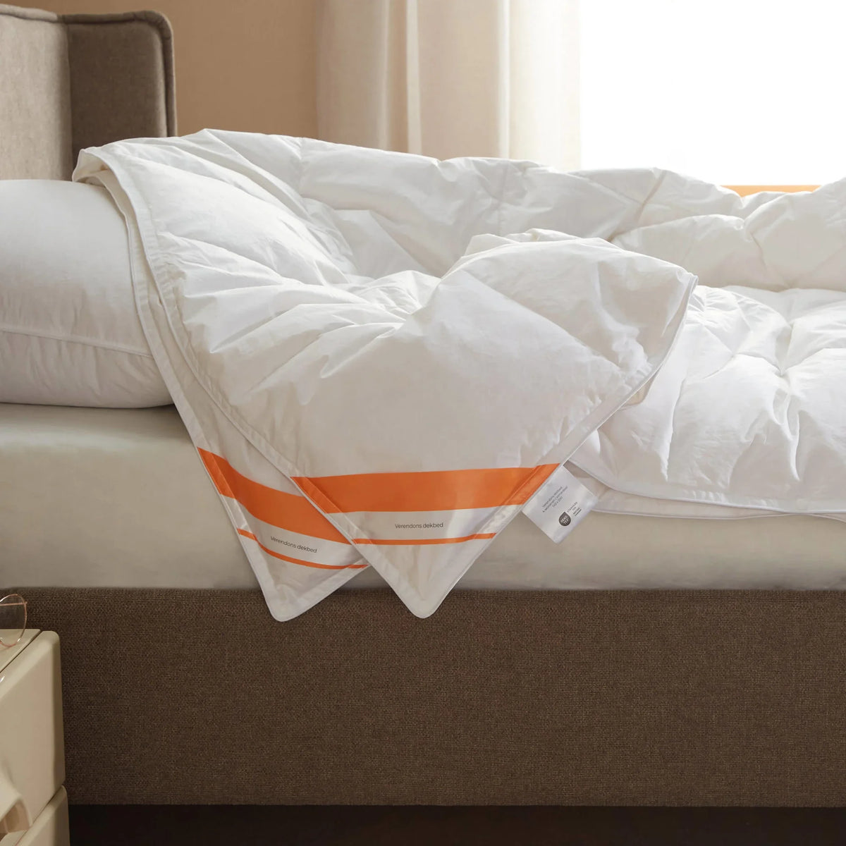 dekbed 10% eendendons 4-seizoenen 240x220cm