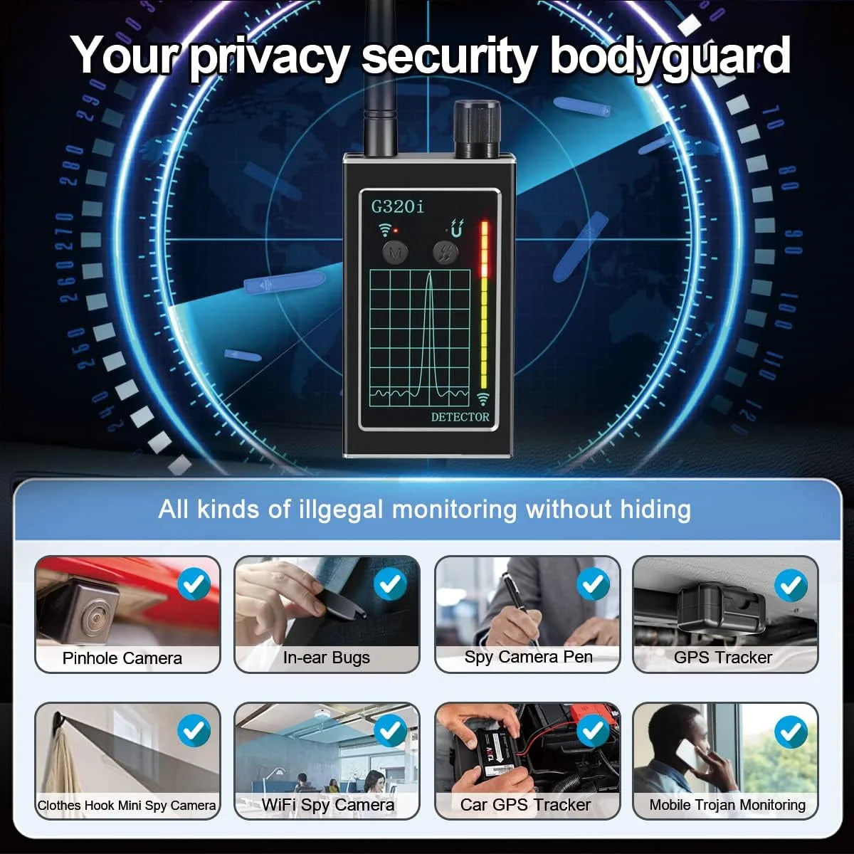 G320i Detector - Antispionnage-detector