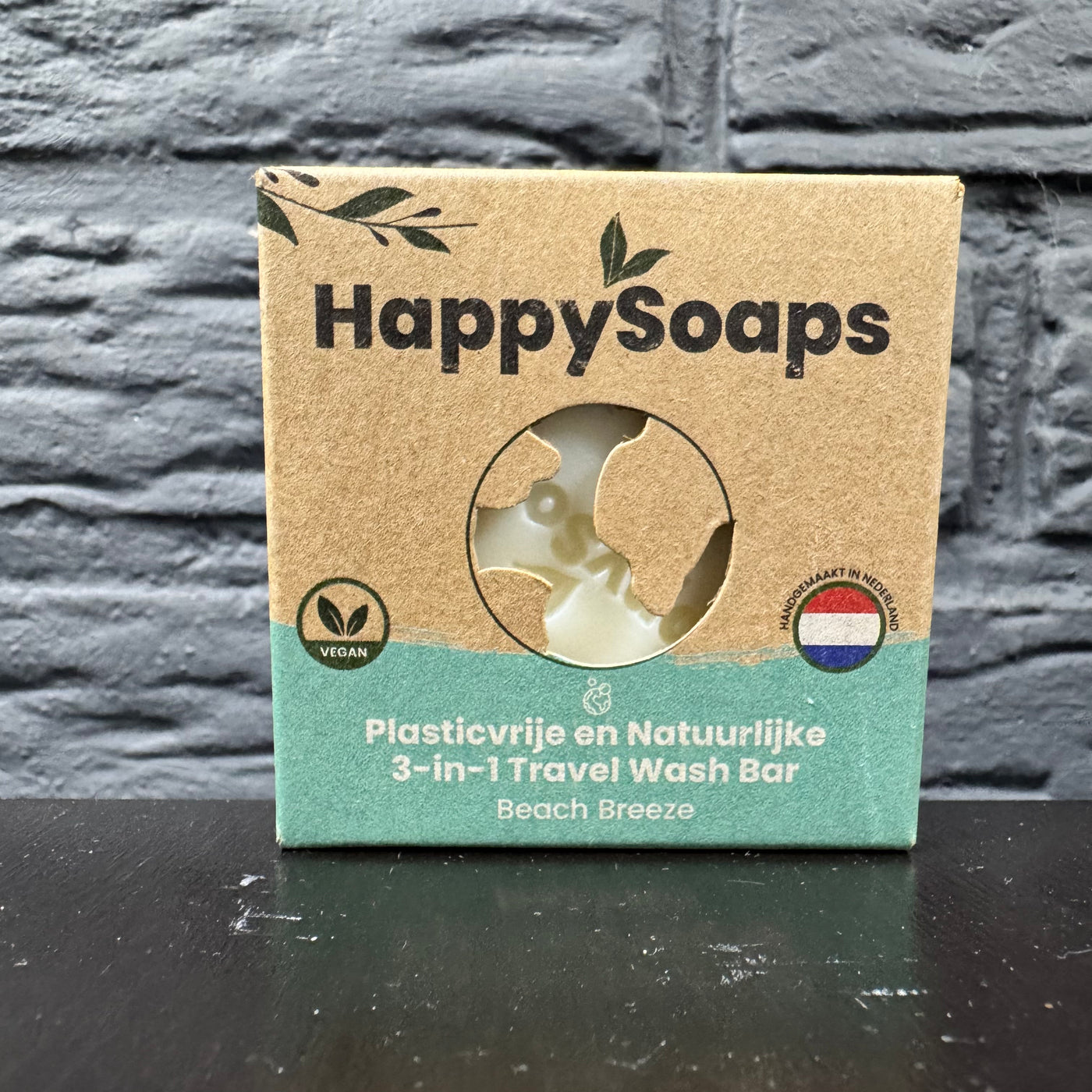 Happysoaps 3-in-1 Zeep Reisformaat 40g - Nieuw