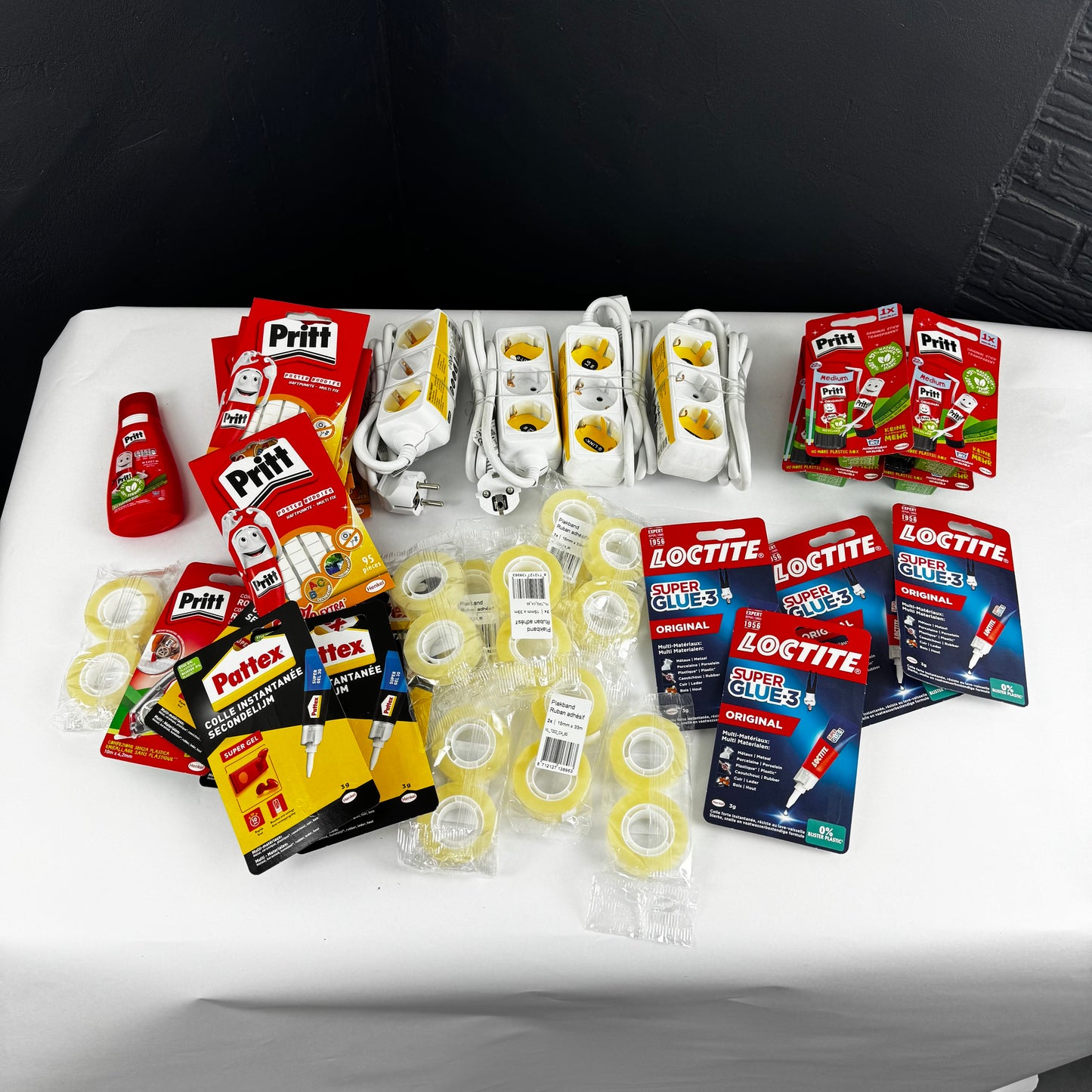 Partij diverse kantoorartikelen