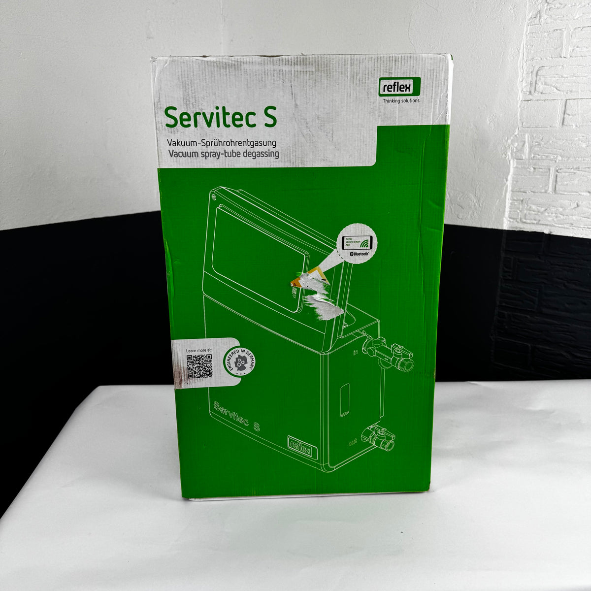 Séparateur air/poussière Reflex SERVITEC S pour chauffage et climatisation centraux – PN 4