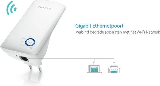 0 - TP-LINK - TP-Link TL-WA850RE - 300Mbps Universele Wireless N Range Extender