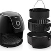 Princess 182055 Aerofryer XXL Hetelucht friteuse 5,5 liter 1700 Watt zwart