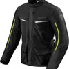 REV'IT! Voltiac 2 Textiele Motorjas Heren - Zwart Geel - Maat M