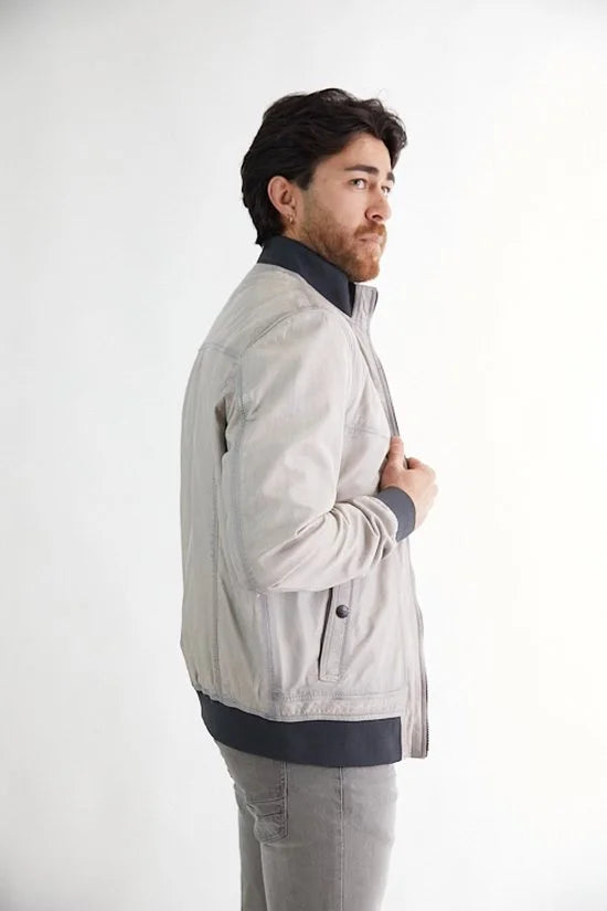 Leather Jacket maat 3XL/58