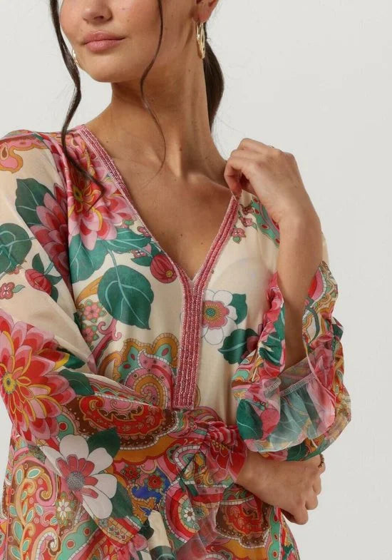 Ana Alcazar 049627-3353 Jurken Dames - Rok - Jurk - Multi - Maat 40
