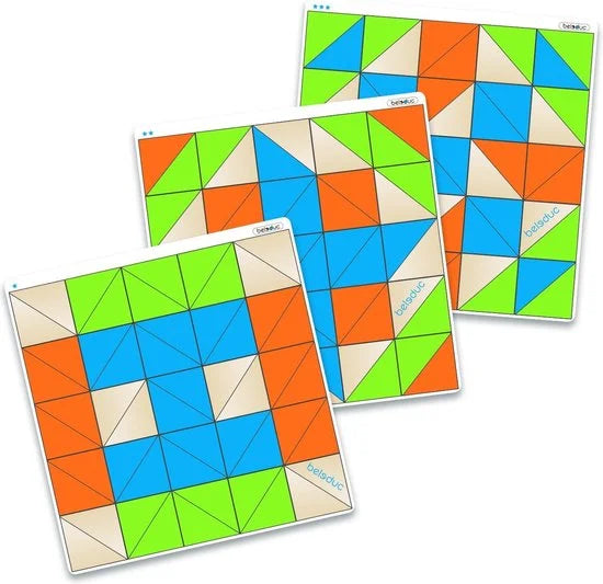 Beleduc Triangle Blox 61-delig