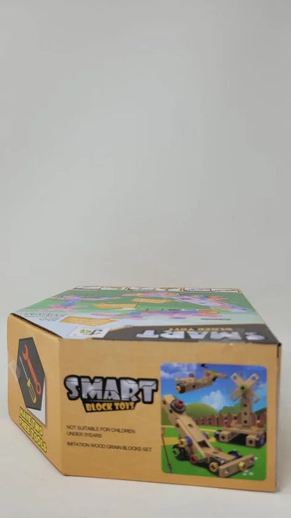 CONSTRUCTIE SET HOUT STRUCTUUR 9092 36 dlg.