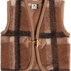 Alwero Bodywarmer Alpen junior KRATA bruin 104-110
