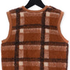 Alwero Bodywarmer Alpen junior KRATA bruin 104-110