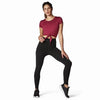 Body & Fit Women's Performance T-shirt - Sportshirt Dames voor Fitness & Training - Rood - M