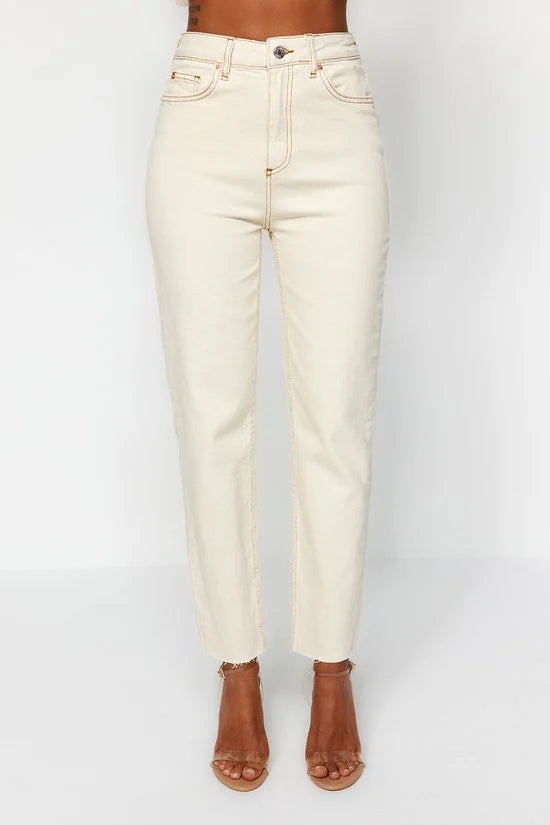 Trendyol Vrouwen Normale taille Dun Jeans