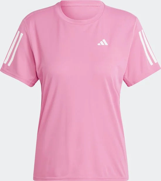 adidas Performance Own the Run T-shirt - Dames - Roze- M