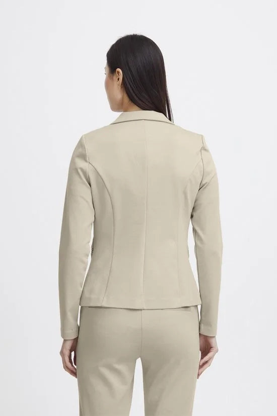 Ichi Blazer Ihkate Bl 20101801 Doeskin 151308 Dames Maat - XL