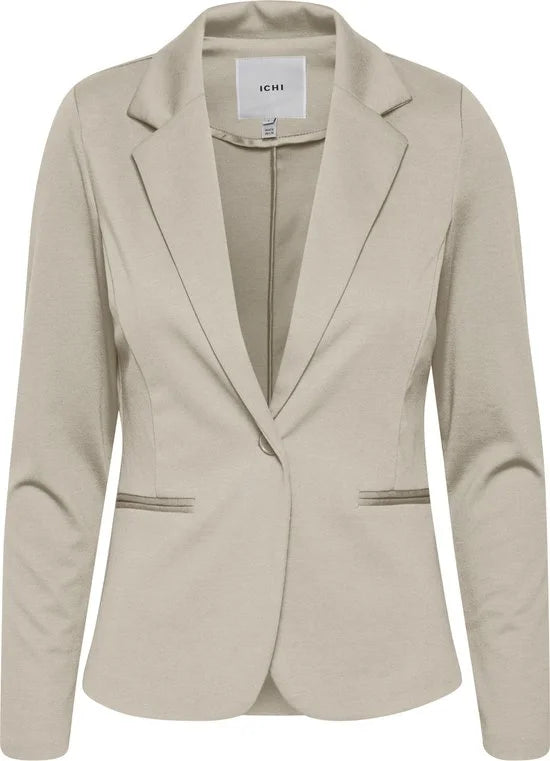 Ichi Blazer Ihkate Bl 20101801 Doeskin 151308 Dames Maat - XL