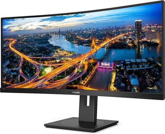 Philips 346B1C - QHD Ultrawide Monitor - USB-C 65W - KVM-Switch - RJ45 - Powersensor - Lichtsensor - 34 Inch - 100hz