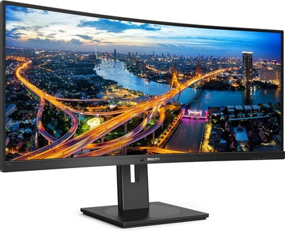 Philips 346B1C - QHD Ultrawide Monitor - USB-C 65W - KVM-Switch - RJ45 - Powersensor - Lichtsensor - 34 Inch - 100hz