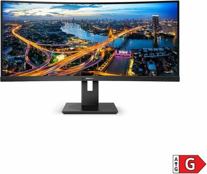 Philips 346B1C - QHD Ultrawide Monitor - USB-C 65W - KVM-Switch - RJ45 - Powersensor - Lichtsensor - 34 Inch - 100hz