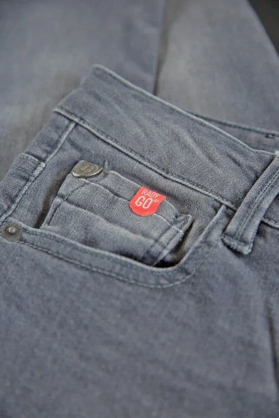 Garcia Jongens Jeans - Denim grijs - Maat 170