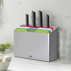 Joseph Joseph - Foilio Icon Plus Snijplank en Messen 8-Delig - Kunststof - Multicolor