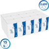 Handdoek scott 6669 ess. i-vouw 1-lgs 20x32cm wit | Doos a 15 pak