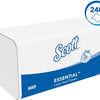Handdoek scott 6669 ess. i-vouw 1-lgs 20x32cm wit | Doos a 15 pak