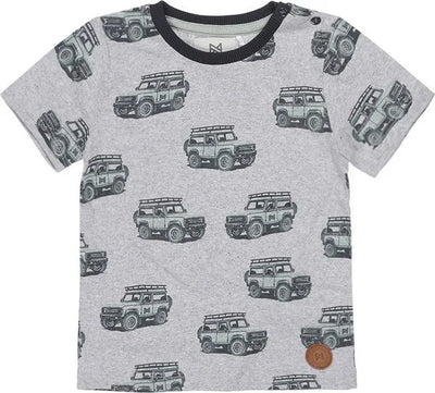 Koko Noko t-shirt jongens - grijs - V42809-37 - maat 128