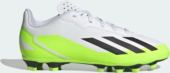 adidas Performance X Crazyfast.4 Flexible Ground Voetbalschoenen - Kinderen - Wit- 28
