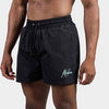 Malelions Atlanta Zwembroek Heren Zwart/Turqouise - Maat: XS