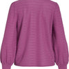 Vila T-shirt Vitallis L/s Top/r 14091418 Cattleya Orchid Dames Maat - S