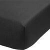 Ambiante Cotton Uni Hoeslaken Anthracite 100% katoen Hoeslaken 140x200