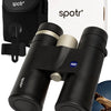 SPOTR® Verrekijker 12x42 HD - Inclusief Telefoonhouder - Voor Volwassene - Compact