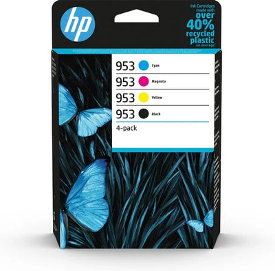 HP 953 - Inktcartridge Zwart, Cyaan, Magenta & Geel