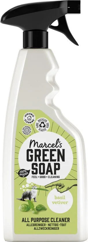 Allesreiniger Spray - Basilicum & Vetiver gras