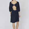 SISTERS POINT Eseba-dr - Dames Jurk - Navy - Maat L