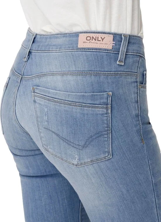 ONLY ONLCORAL LIFE Dames Jeans Skinny - Maat W27 X L 30