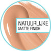 Maybelline New York - Fit Me Matte + Poreless Foundation - 350 Caramel - Medium Dekkende Foundation met Matte Finish voor de Normale tot Vette Huid -