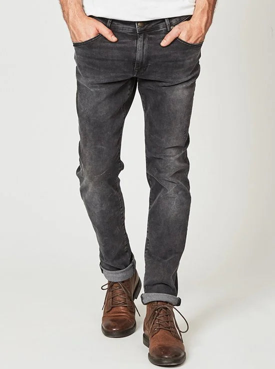 Petrol Industries - Heren Seaham VTG Slim Fit Jeans jeans - Zwart - Maat 31