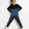 TerStal Jongens / Kinderen Europe Kids Top Doorsnee Dessin Blauw In Maat 98/104