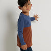 TerStal Jongens / Kinderen Europe Kids Top Doorsnee Dessin Bruin In Maat 122/128